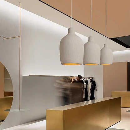 Halo Sabié | Designer-LED-hänglampa i Wabi-Sabi-stil för vardagsrum och matplats