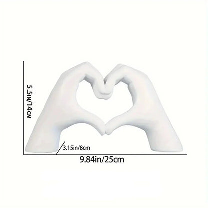 Skulpturala Händer Dekoration - Kärleksfull och Elegant