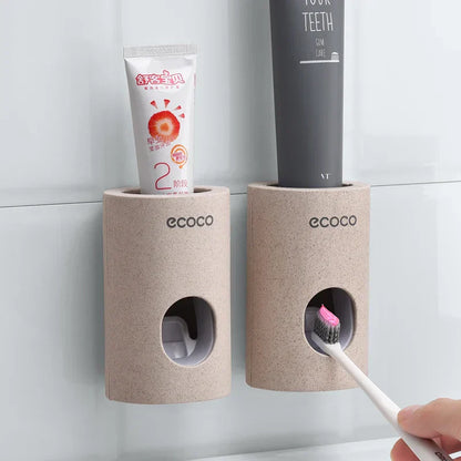 EcoFresh Tandkräm Dispenser - För ett organiserat och modernt badrum