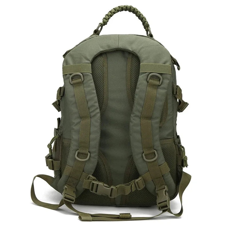 Carvallo 35 L Vandring ryggsäck Herr | Taktisk trekking ryggsäck 48 × 33 × 22 cm | Utomhus camping, fiske, jakt & sport med MOLLE-system