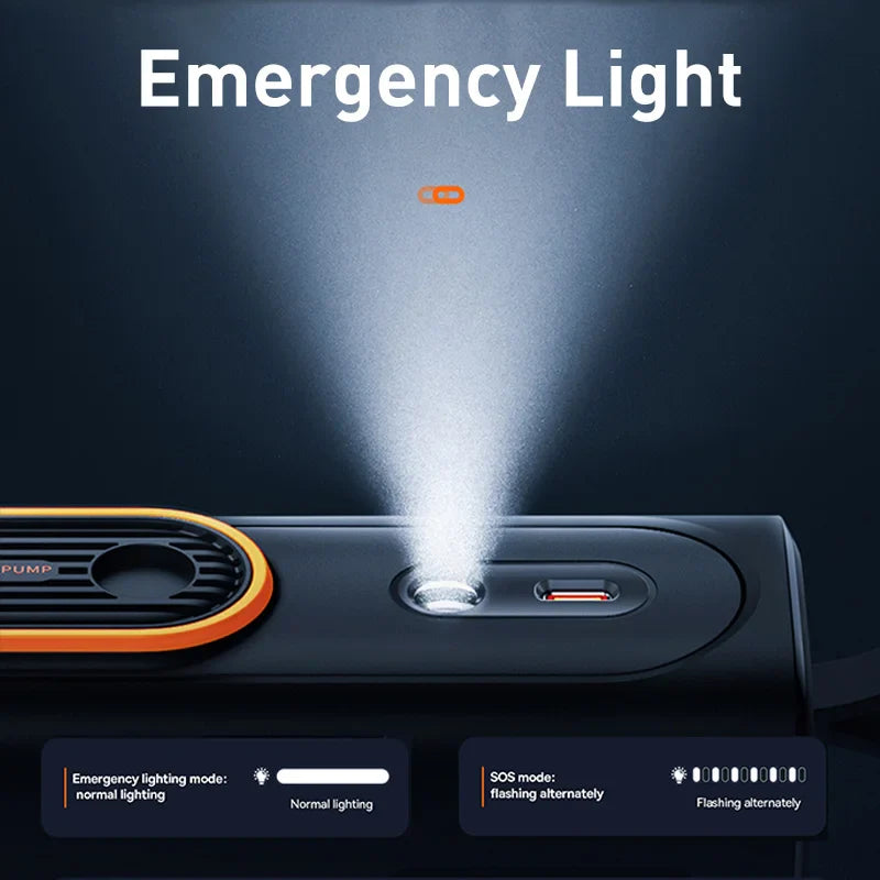 Carvallo X2 Batterikompressor | Dubbelcylinder-power | Automatisk tryckkontroll | Kompakt & trådlös