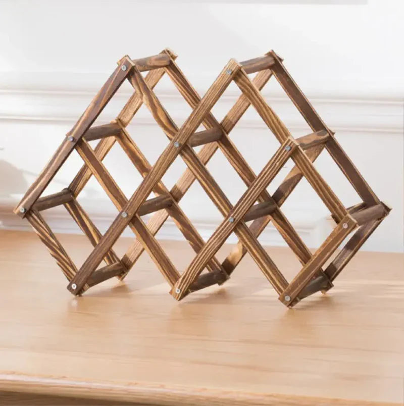 Carvallo - Ihopfällbar furu förvaringsställning