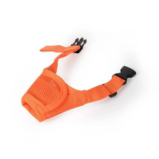 BellStop+ | Ventilerad hundekorg | Justerbar nylonkorg | Anti-bark och anti-bite skydd | S-XL storlekar