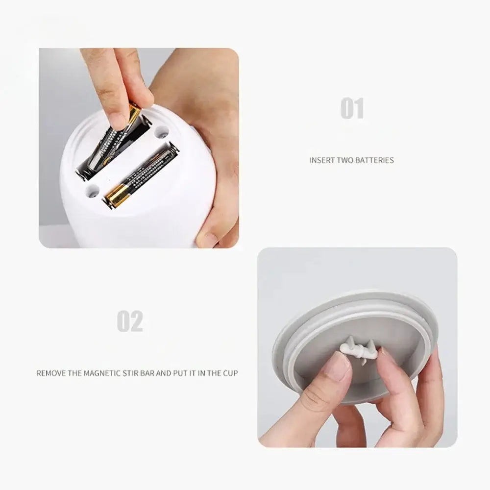 Royallure Automatisk Självrörande Mug med Magnetisk Bas