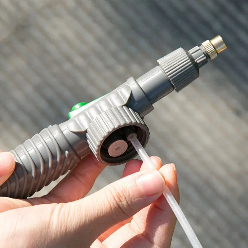 Carvallo Bottle Sprayer | Högtrycksträdgårdssprutmunstycke | För PET-flaskor | Mångsidig & Bärbar