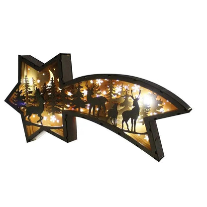 Carvallo - Elegant stjärnljus med invecklat laserskuret design