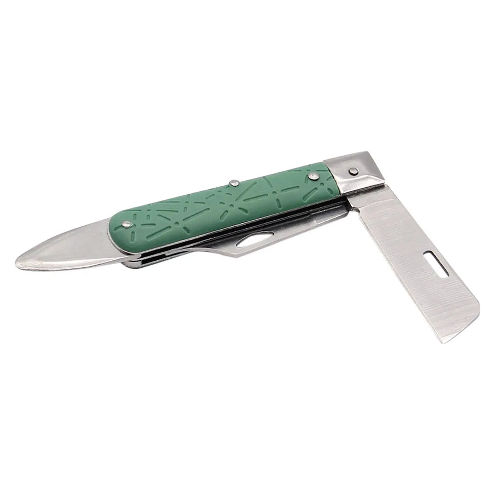 Carvallo Floracut Pro | 3-i-1 Fällkniv | För trädbeskärning & trädgårdsarbete | Rostfria blad