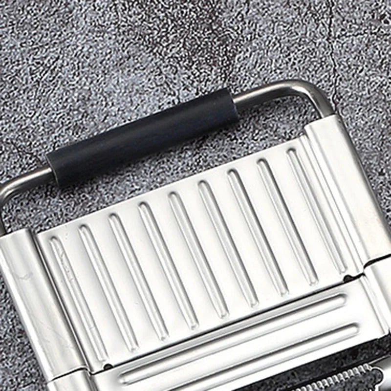 Carvallo ProSlice 4-i-1 grönsaksskärare med 4 rostfria blad | Multifunktionell för grönsaker & frukt