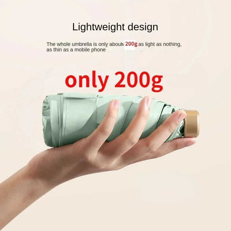 Carvallo-Paraply SunRainGo | Vindbeständig & Vattentät | UV-skydd | Lätt & Bärbar