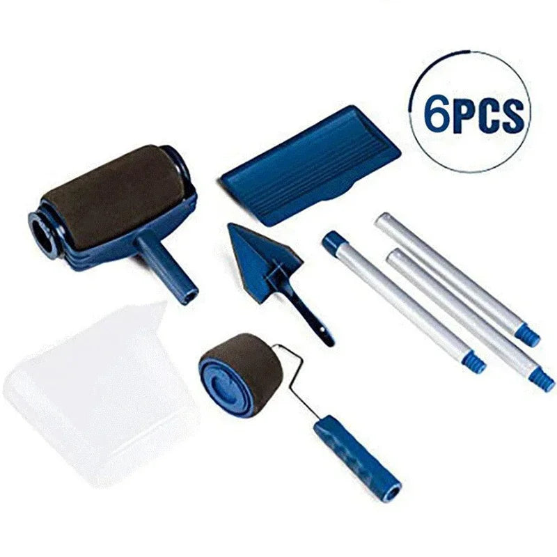 Färgrulle-set med tillbehör (6-delat)