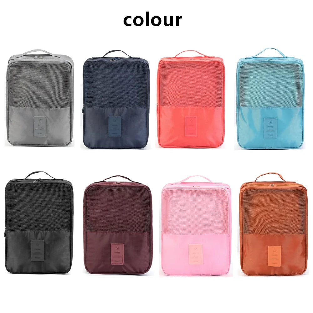 Carvallo TravelPro | Kompakt & Mångsidig | För 3–4 Par Skor | Cationic-Stoff