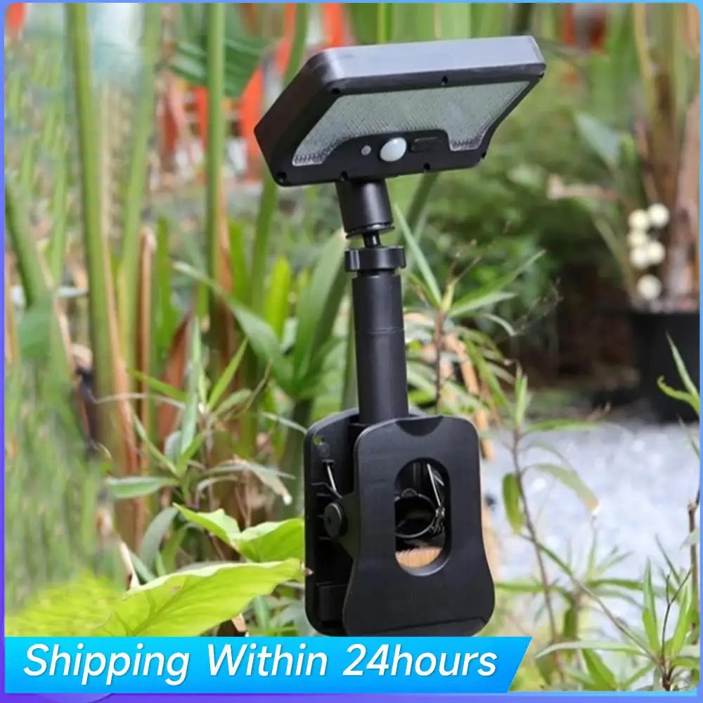 Carvallo Solar-vägglampa | 92 LEDs | Rörelsesensor & 3 lägen | IP65 Vattentålig