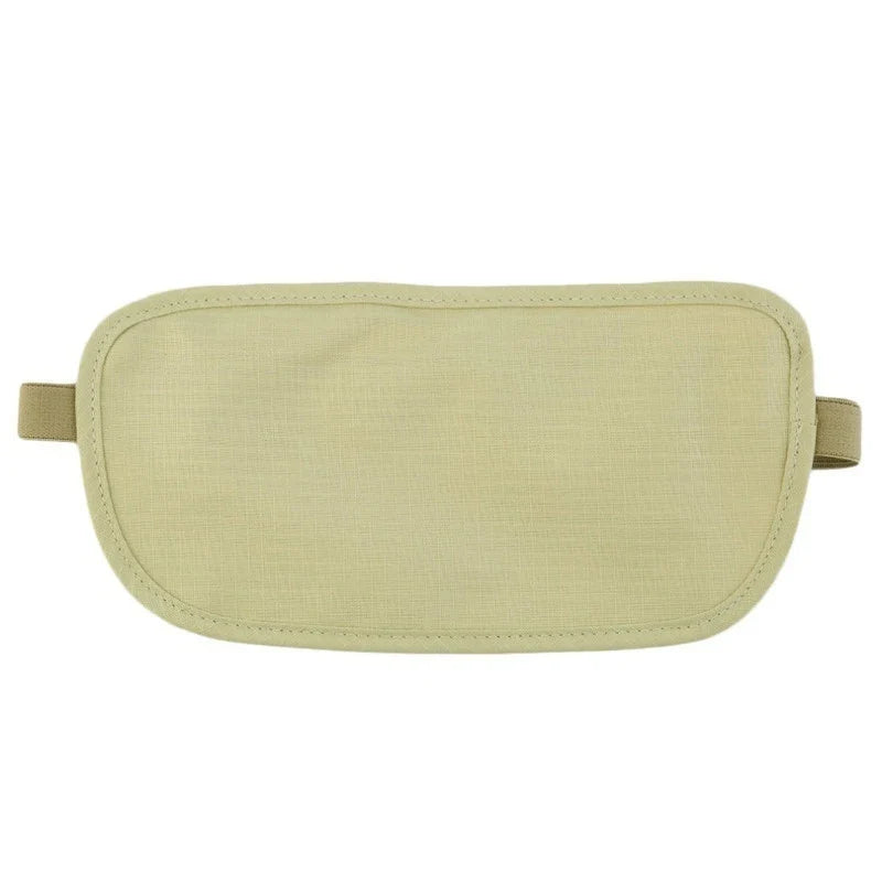 Carvallo midjeväska SafePouch | Osynlig bältesväska för pass och pengar | Platt & Säker | 26×13 cm | För resor & sport