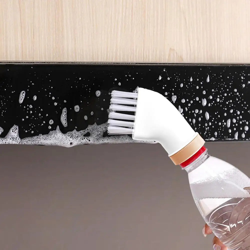 Avtagbar flaskborste huvuden 3-pack