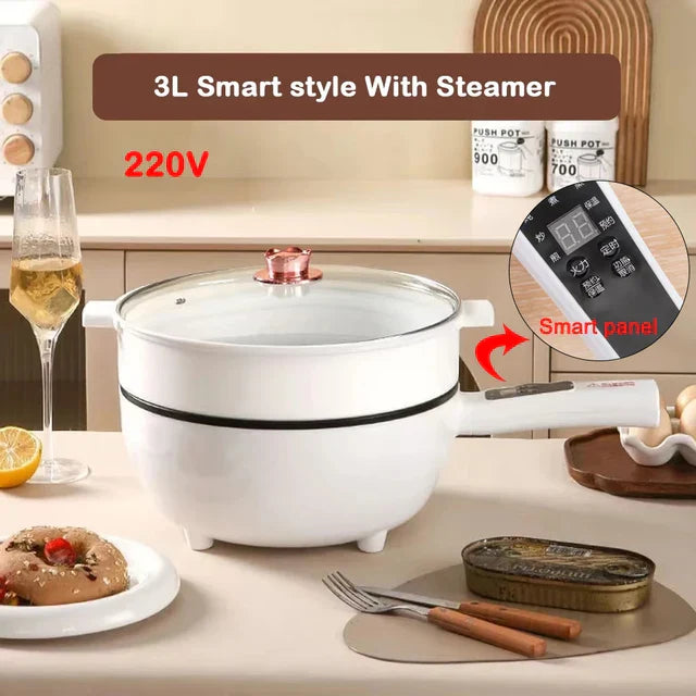 Carvallo - Elektrisk stekpanna för mångsidig matlagning