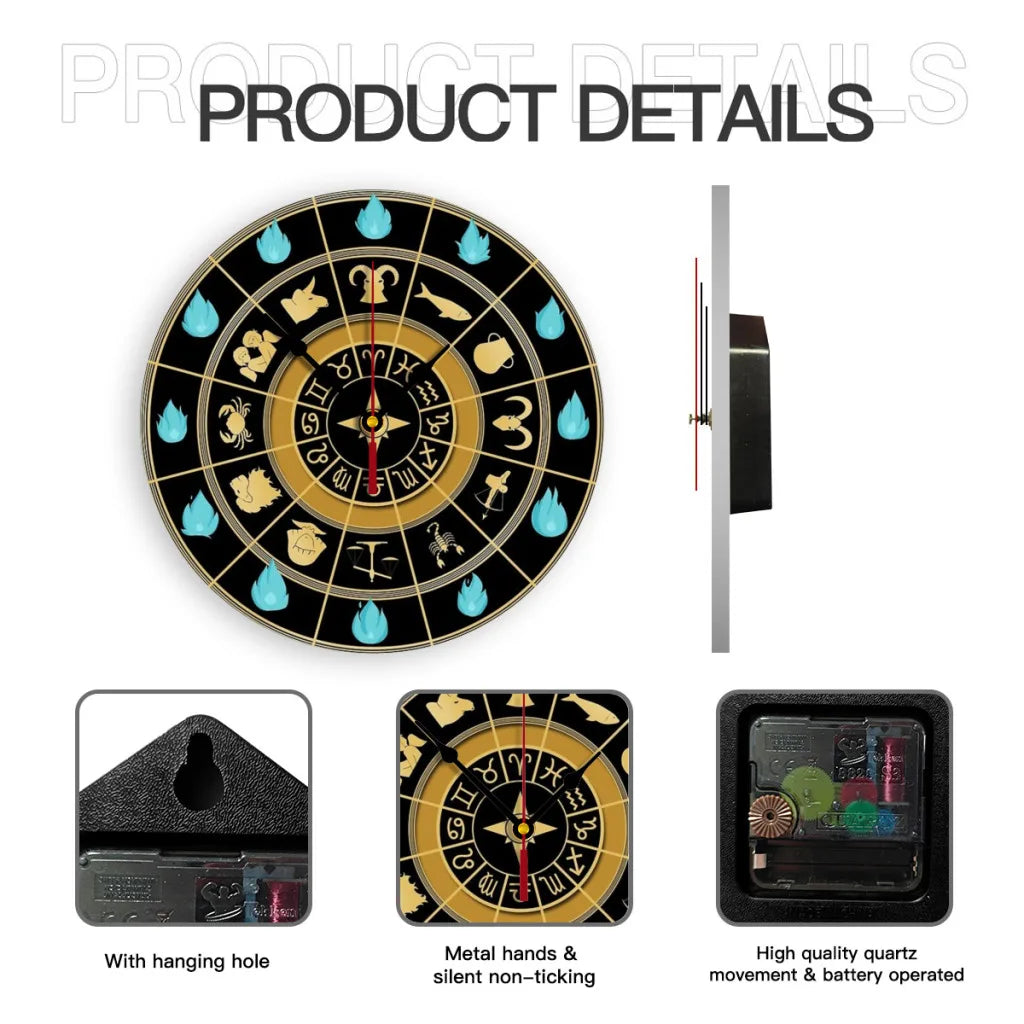 ModernGlow - Stilren 3D Väggklocka för Inredningsdekoration