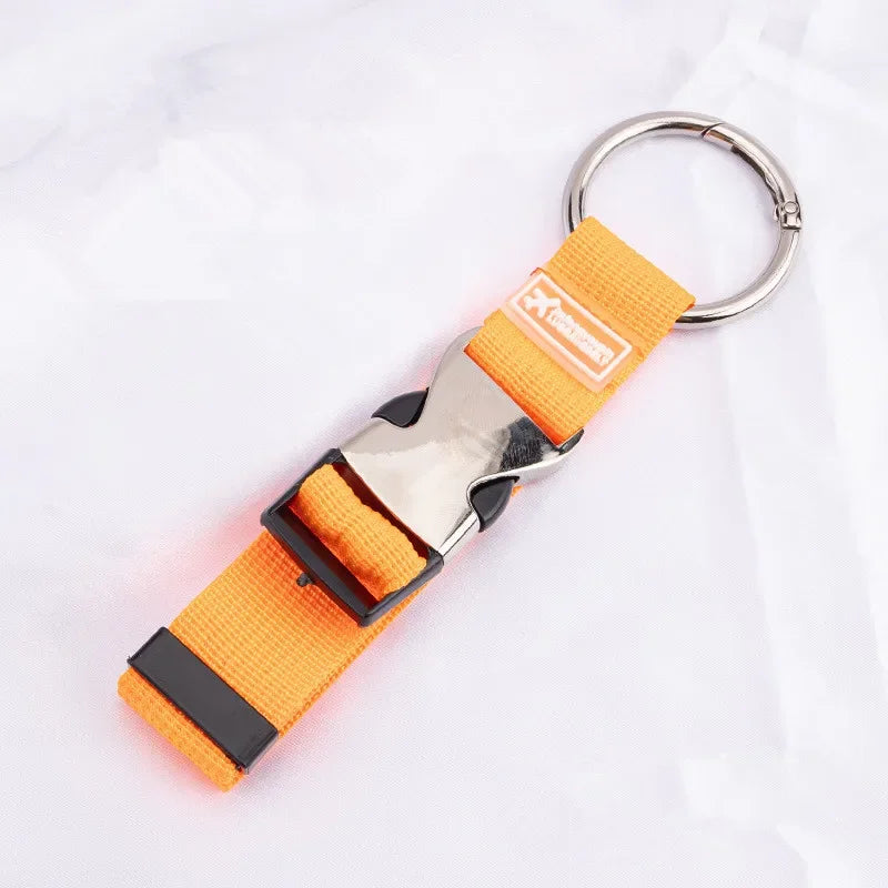 Carvallo Bagagekrok | Robust bagagerem med metaløje | 18 cm | Til kufferter, rygsække & tasker