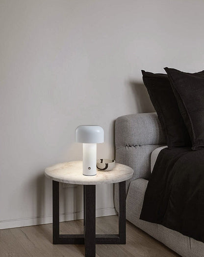 LumoFungo Classico | Trådlamp Retro Bordslampa i italiensk svampdesign