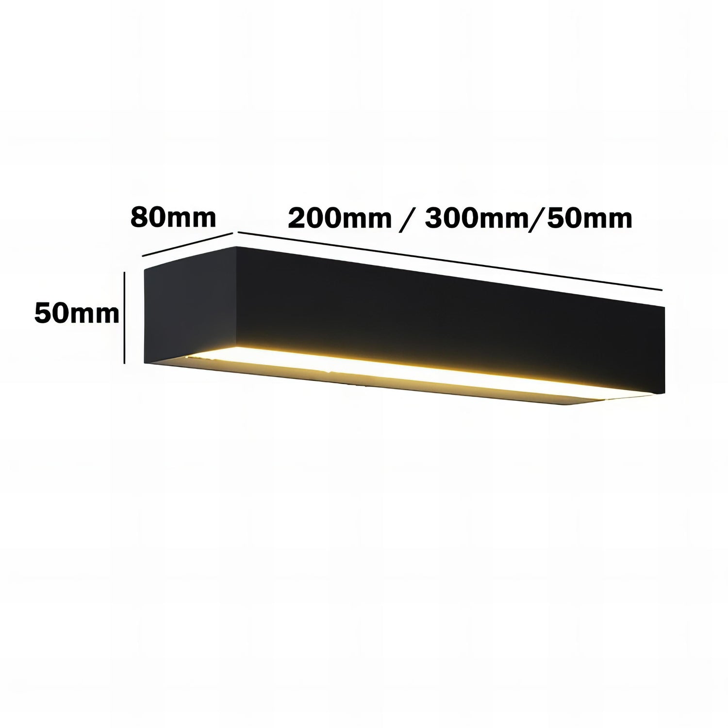 Uriah - Tunn Rand LED Modern Utomhus Vägglampa IP65