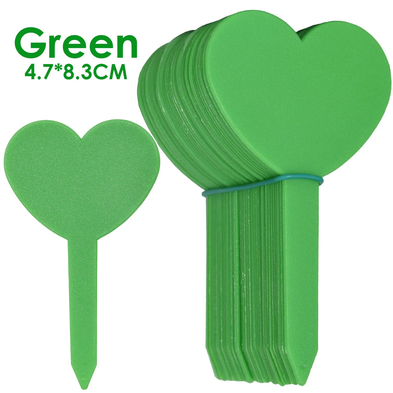 Carvallo Trädgårdsetiketter | 50 stycken | Vattentäta växtskyltar i plast | Återanvändbara | För krukor, rabatter & frön