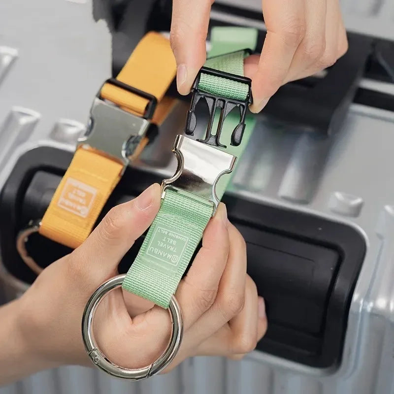 Carvallo Bagagekrok | Robust bagagerem med metaløje | 18 cm | Til kufferter, rygsække & tasker