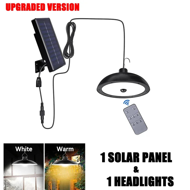 Carvallo Solar Kromljus | Fjärrkontroll & Rörelsesensor | Inomhus & Utomhus | 1/2 Ljus huvuden