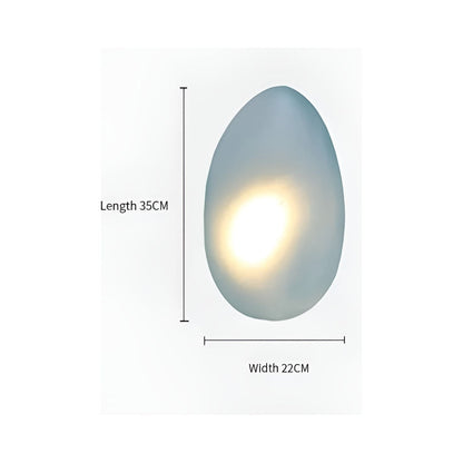 AuroraGlass Light - Nordisk glasfönster vägglampa