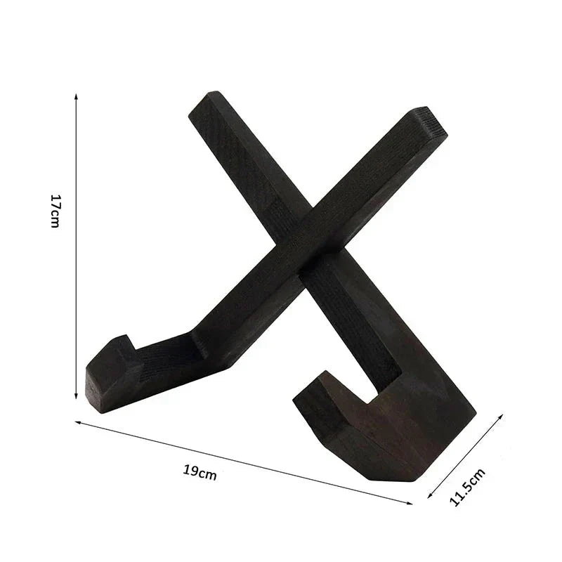 Carvallo – Elegant Träreceptshållare för Praktisk Stil