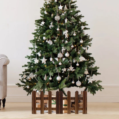 Dekorativ trädhägn för bäddar och utomhusområden