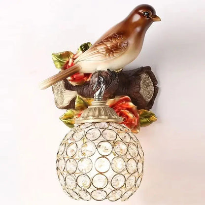 BirdGlow - Modern LED Vägglampa för Vardagsrum och Sovrum