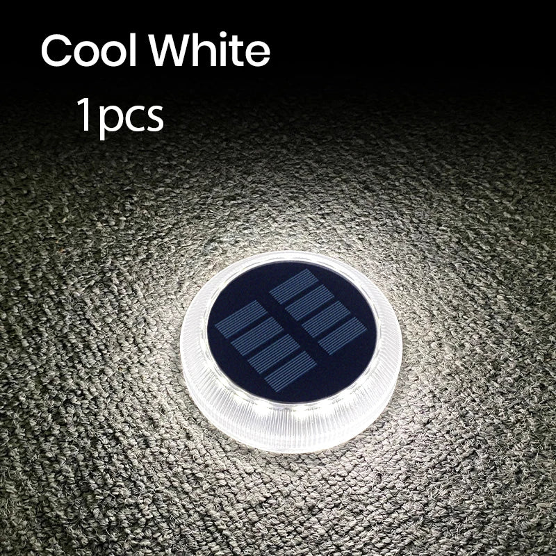 Carvallo StepGlow LED Solterrassljus | IP68 Vattentålig | För Trappor, Vägar & Staket | Väggmontering | 30 lm Ljusstyrka