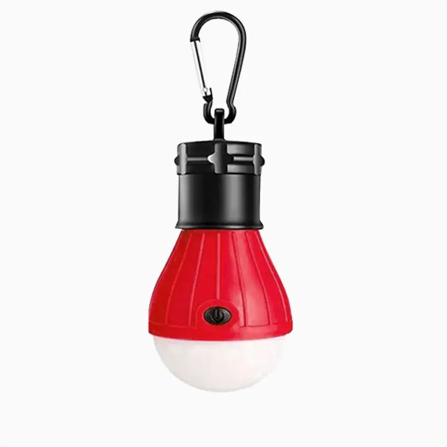 Carvallo Campinglampa LightDrop | 3 Ljussättningar | Vattentät & Ultralätt | Med karbinhake