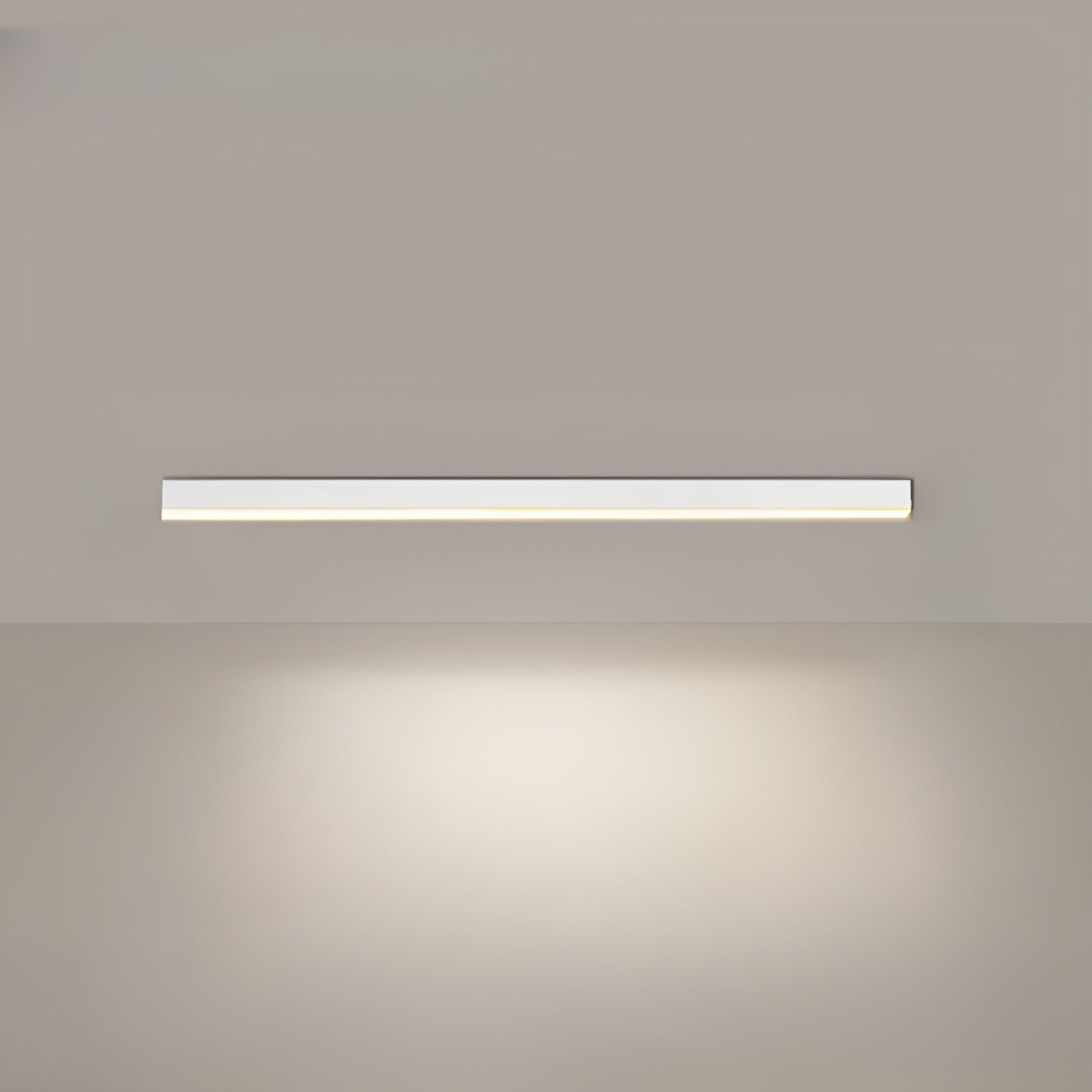 LED-taklampa – Modern Mjukt, Varmt Ljus för Mysiga Vardagsrum