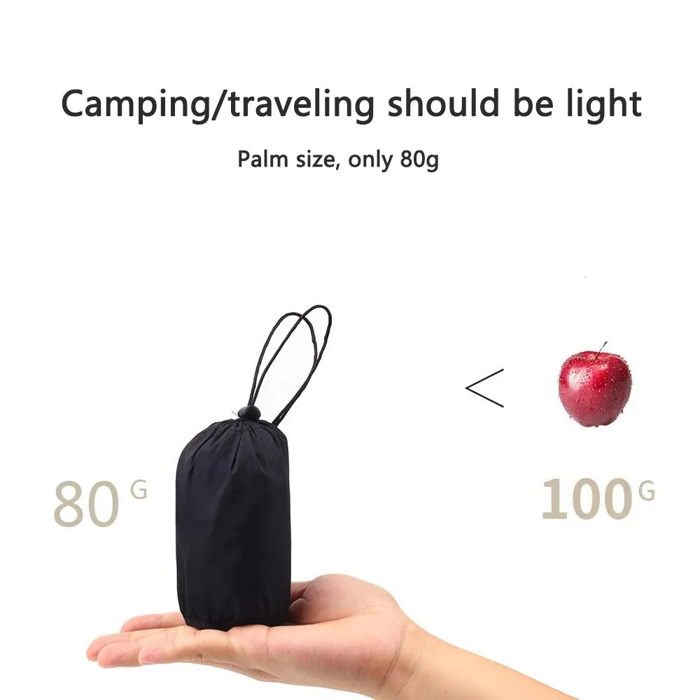 Carvallo Uppblåsbart Utomhus kudd | Komprimerbar & Fällbar | Nackstöd för Camping, Vandring & Resor