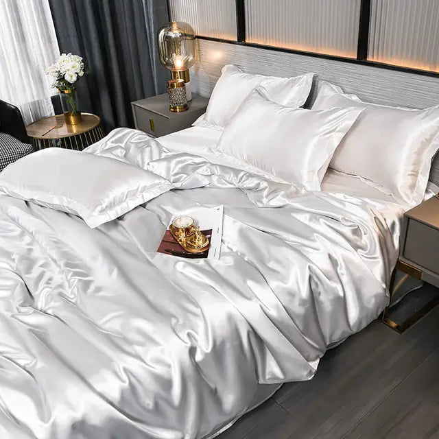 Luxe Siden Sängkläder
