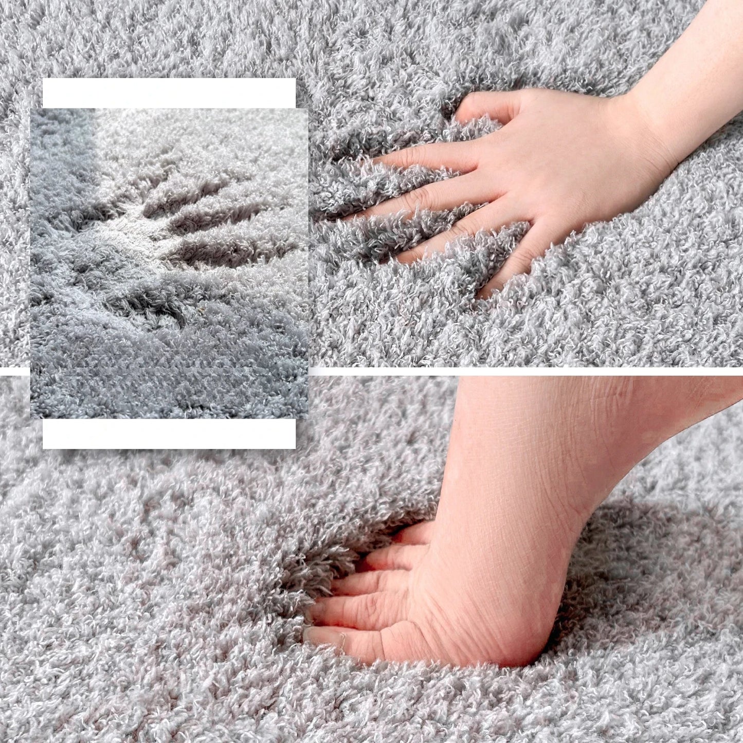 Carvallo – Rundad halkfri badrumsmatta för komfort och stil