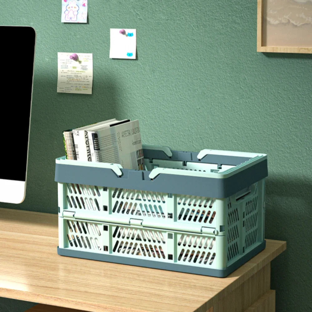 Carvallo Förvaringskorg | Fällbar & Belastningsbar | Upp till 7 kg Bärkapacitet | Platsbesparande Design