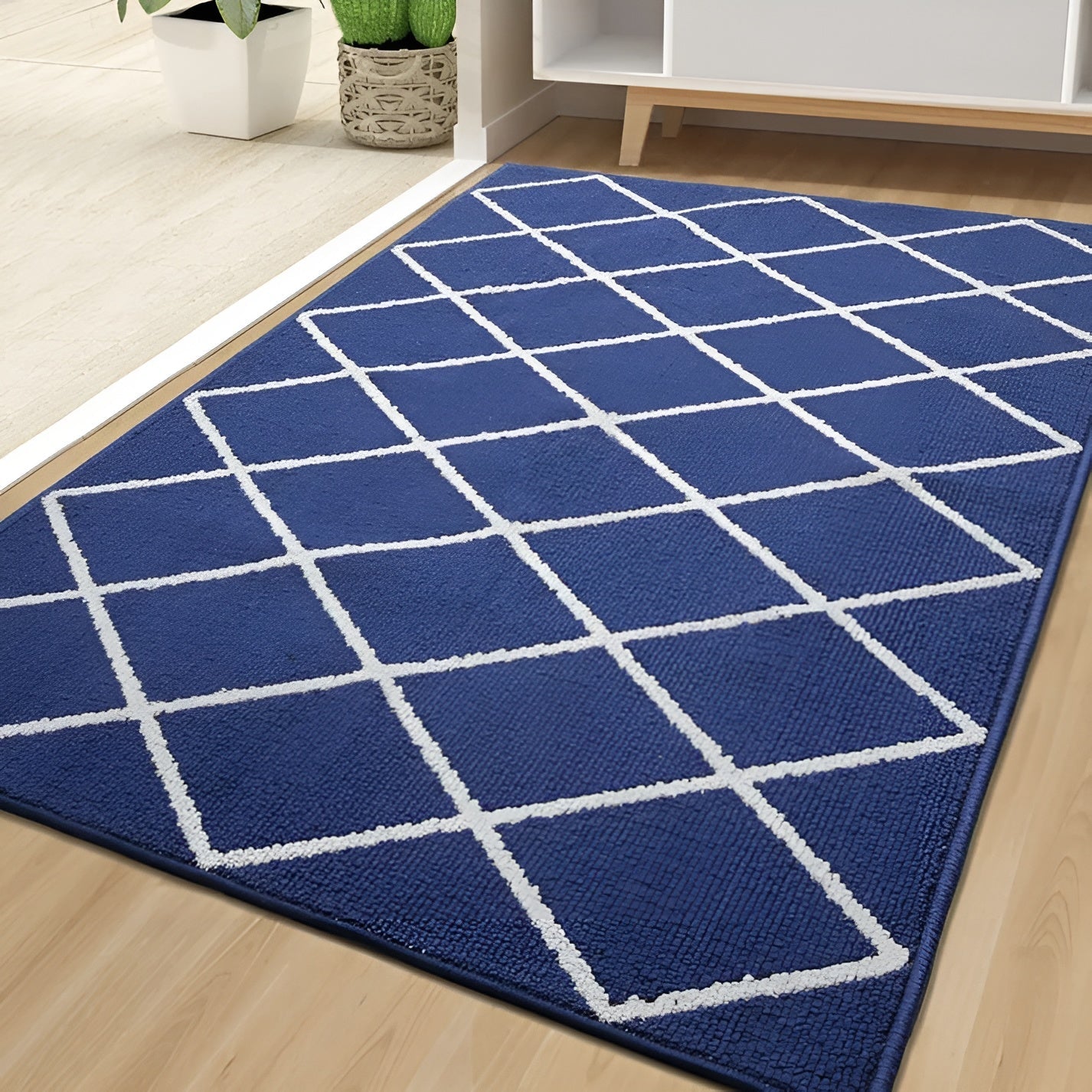 Randig entrématta - halkfri och smutsavvisande | Perfekt för inomhusbruk