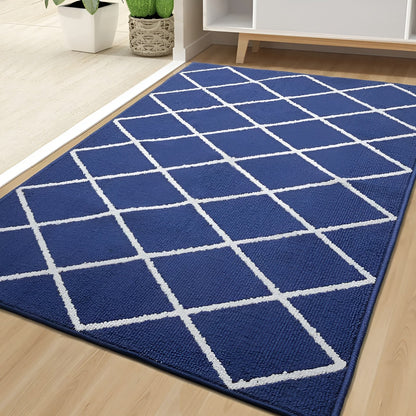 Randig entrématta - halkfri och smutsavvisande | Perfekt för inomhusbruk