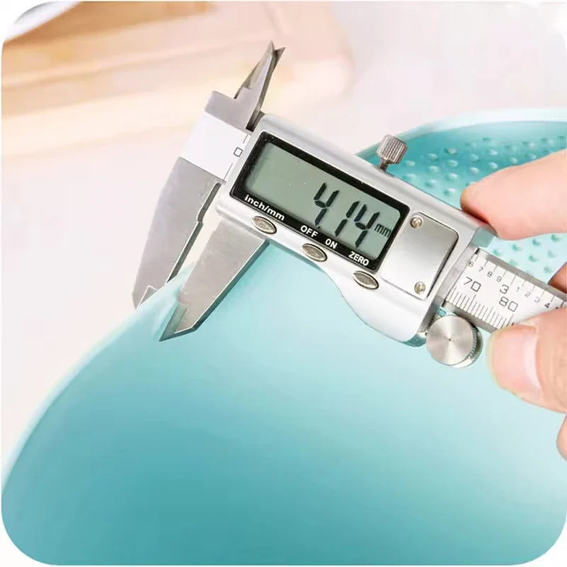 Carvallo Multifunktions-sil | Sil för rensning & avrunning | För frukt, grönsaker & ris | Ergonomisk design