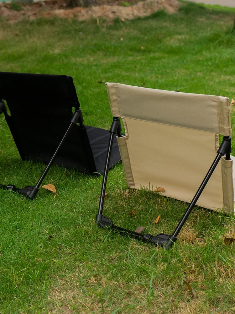 Carvallo Camping-fällstol | Ultr lätt & väderbeständig | Aluminiummaterial | Polstrad för extra komfort | Snabb att sätta upp