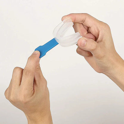 Anti-snark-mouthguard och skydd mot tandgnisslan