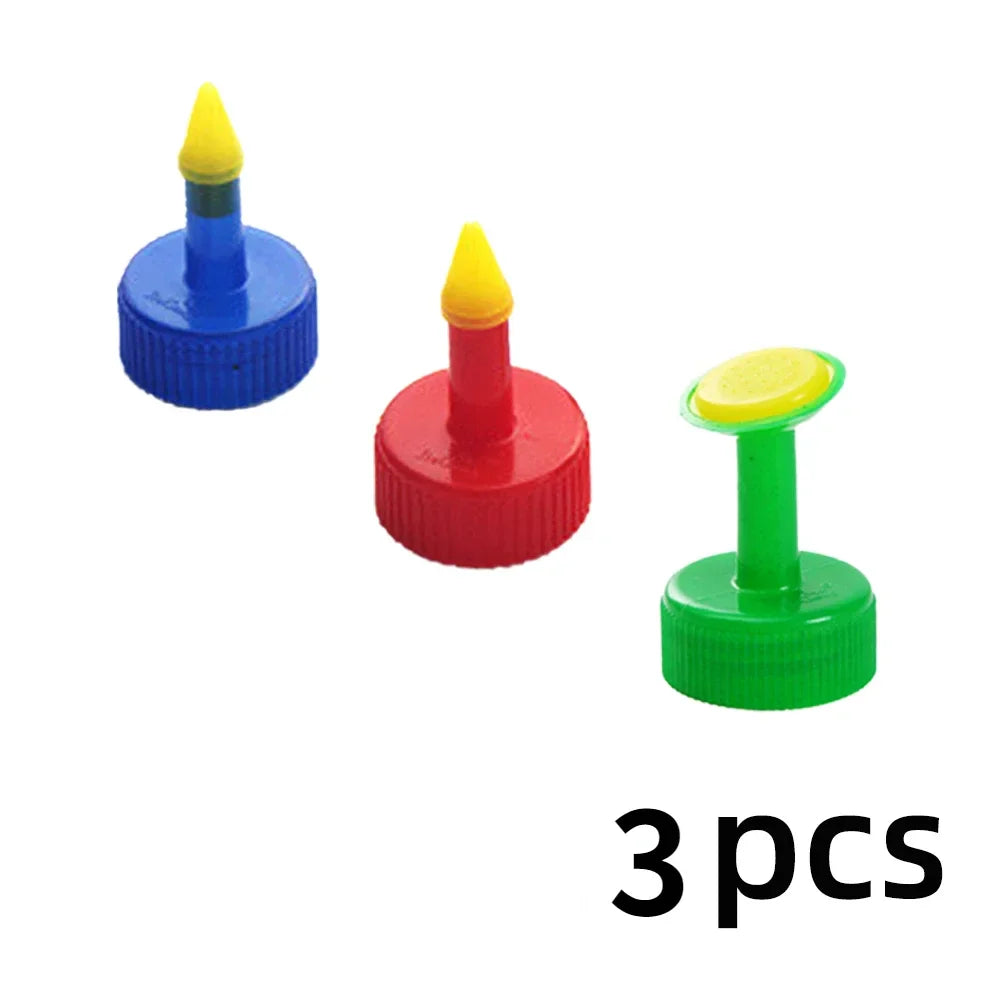 Carvallo växt-vattningsfäste 3-pack | För PET-flaskor | Mini-vattenspruta för inomhus- & trädgårdsväxter