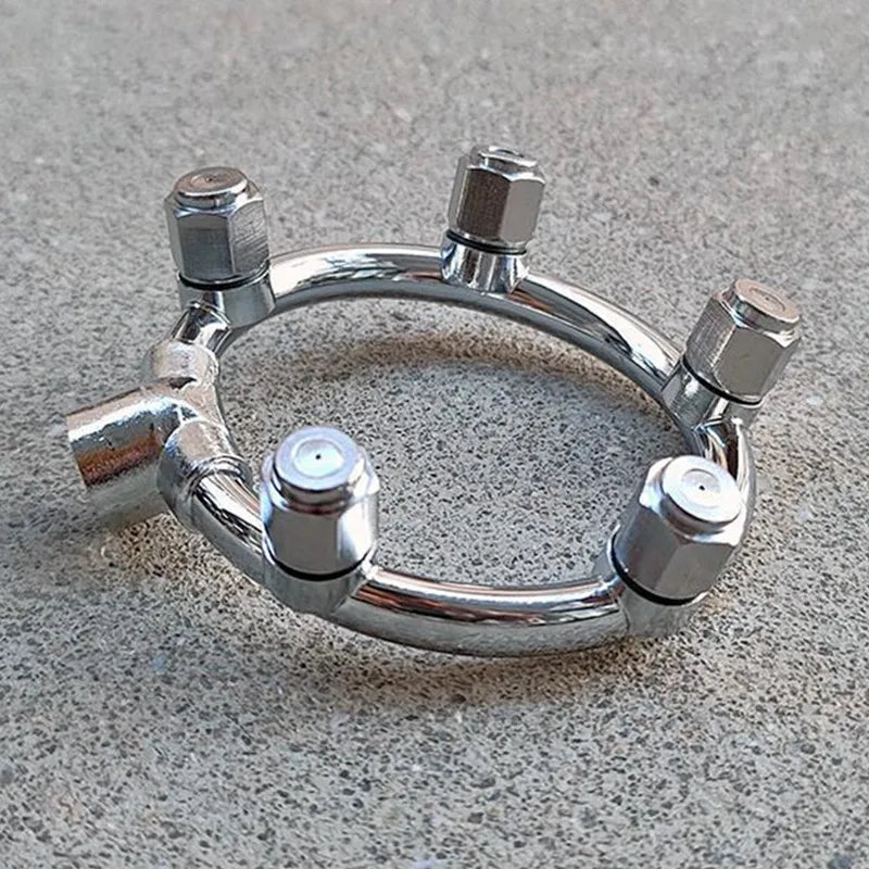 Carvallo Pro | 3/4/5-fach M14 spruthuvud | Högtryck nebulisator | Fin dimma för trädgård & växthus