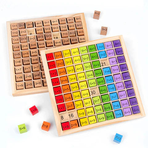 Math Master Board | Lär dig multiplikationstabeller på ett roligt och enkelt sätt