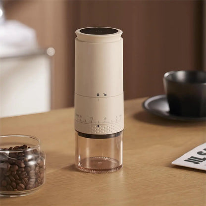 Bärbar Elektrisk Kaffe-kvarn Med Justerbar Malningsgrad