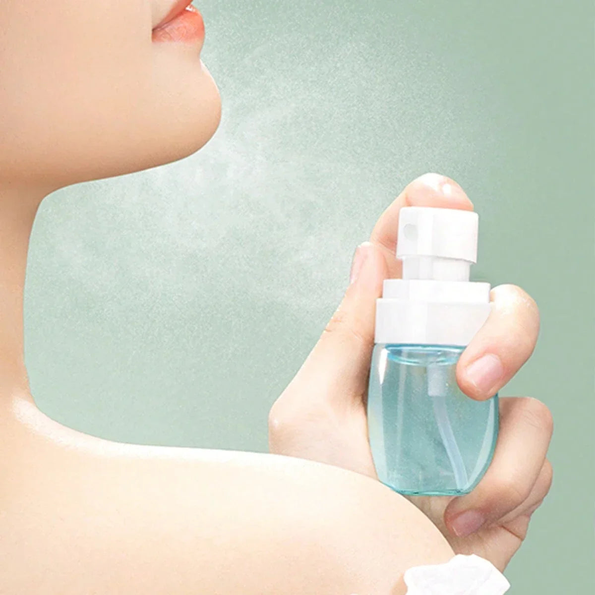 Carvallo Reseflaske | Refillbar | PETG | 30/60/100 ml | Transparent eller Rosa