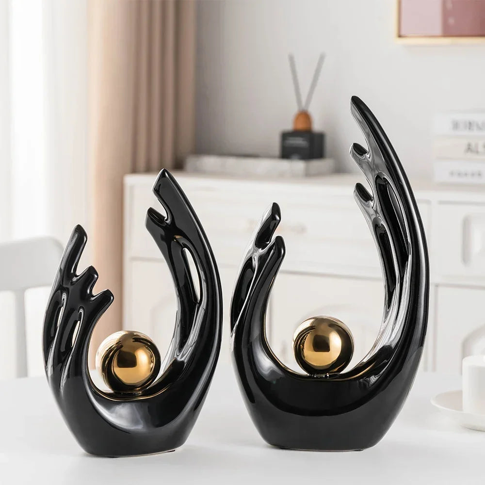 ZenAura Skulptur Set – Modern och Elegant