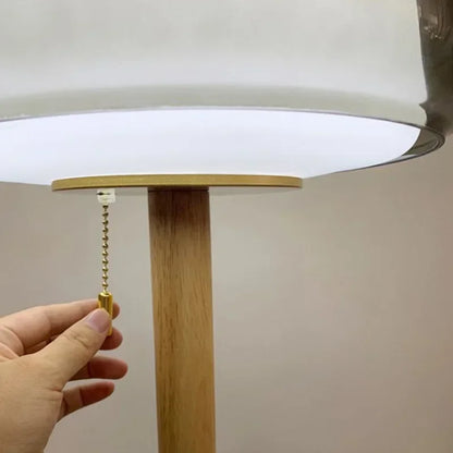 LumeHaven – Nattlampa med Träbas och LED-belysning