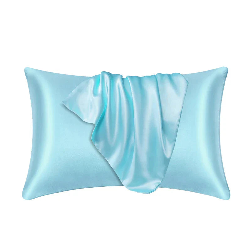 100% Mulberry Silk Pillowcase – Slät, Hypoallergenisk och Lyxig